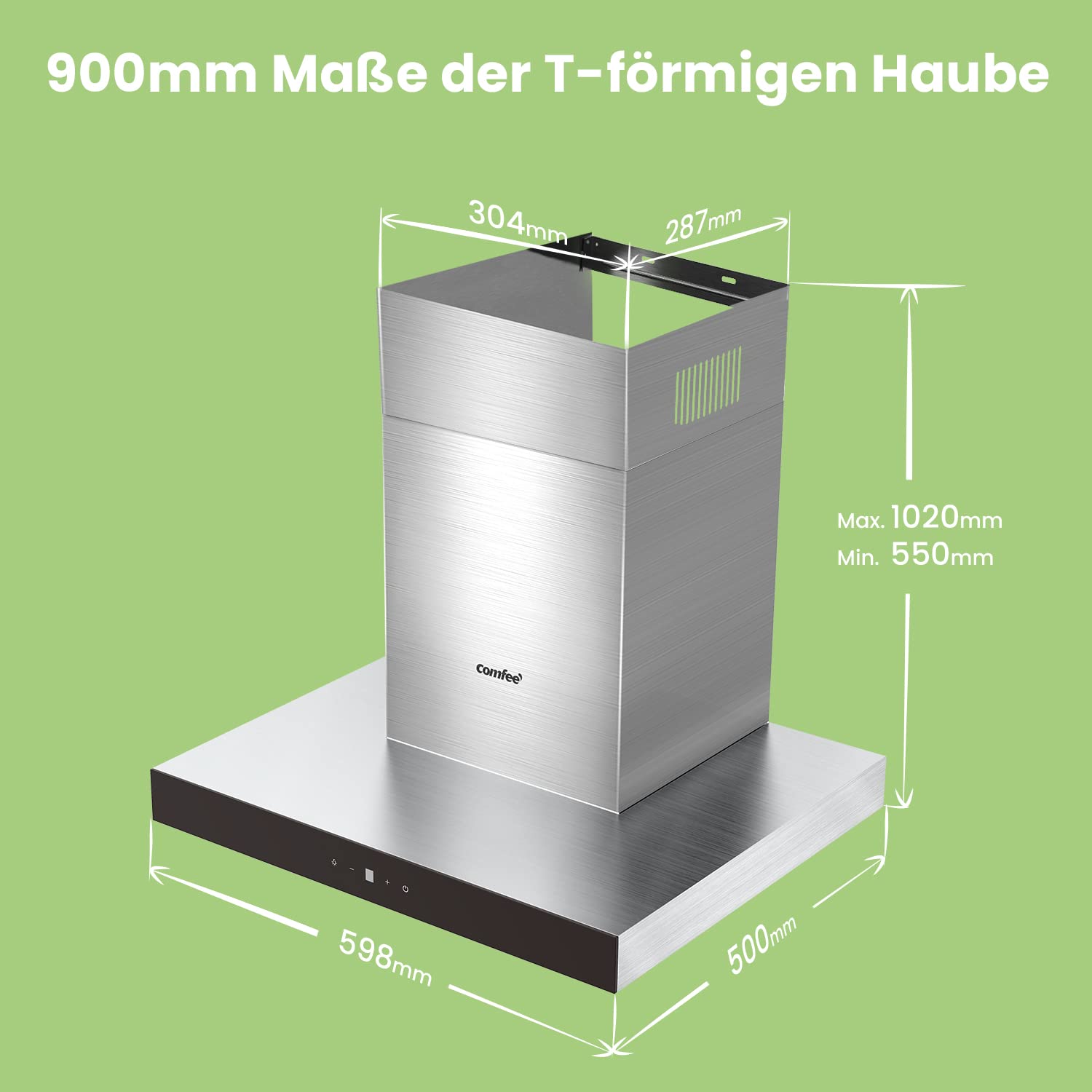 comfee-chw-7-6m77a2-dunstabzugshaube-60cm-650m-h-a-touch image 5