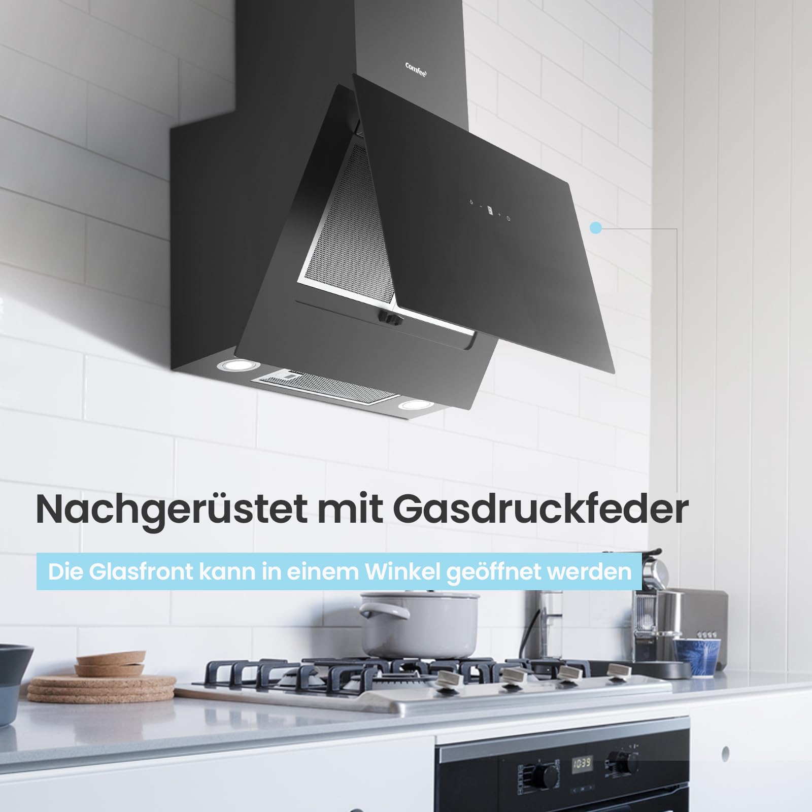 comfee-chk-7-6j72a3b-wandhaube-60-cm-a-650-m-h-glas-schwarz image 4