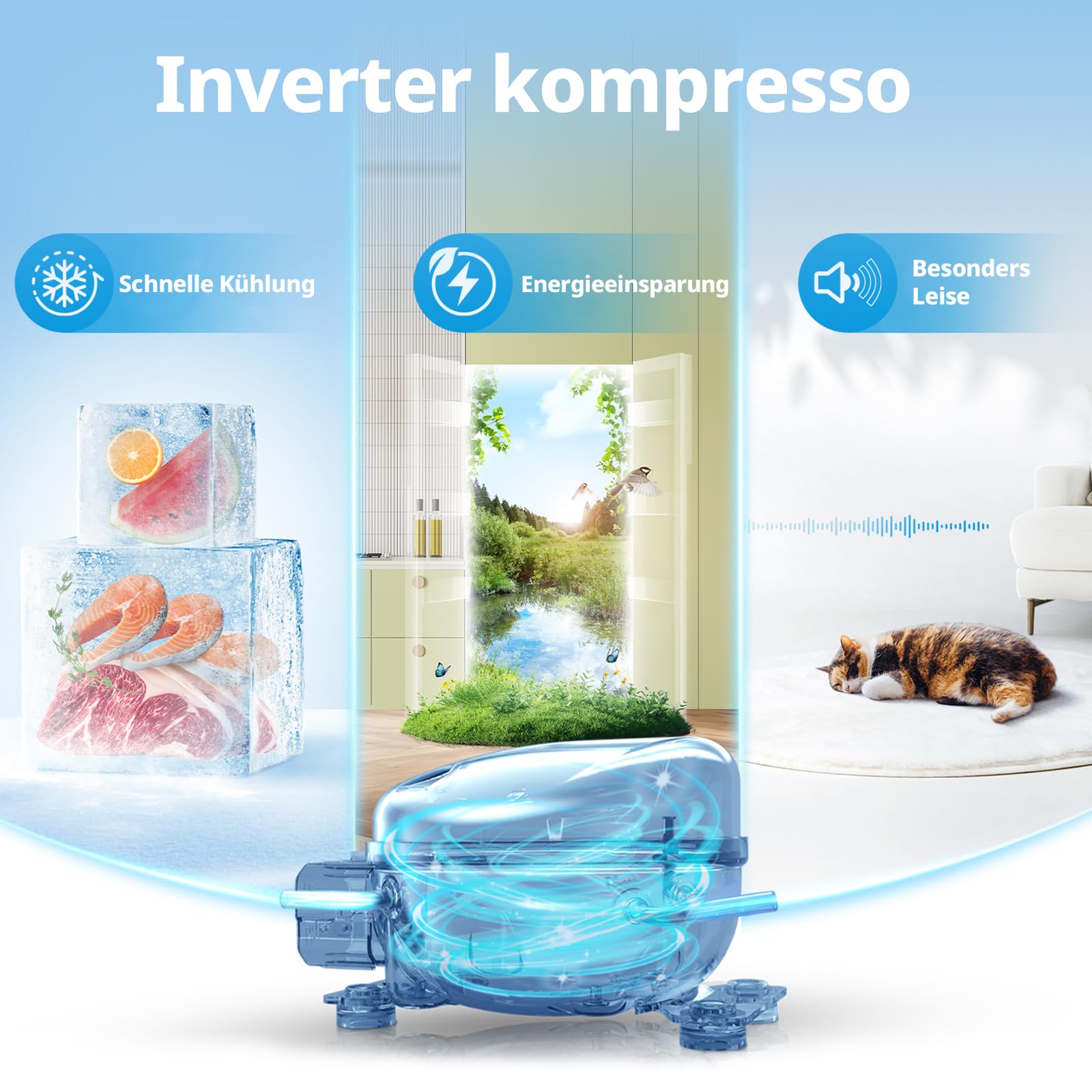 comfee-gefrierschrank-klein-31l-24-c-inverter-39-db image 4