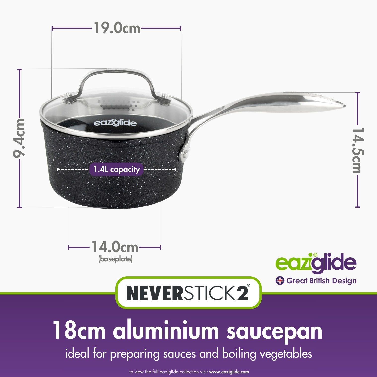 eaziglide-neverstick2-topfset-3-teilig-16-18-20-cm image 7