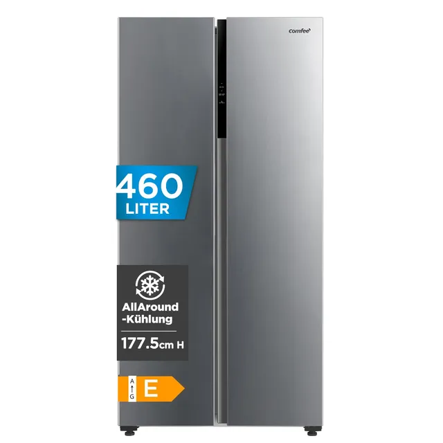 comfee-side-by-side-k-hlschrank-460l-no-frost-inverter image 1