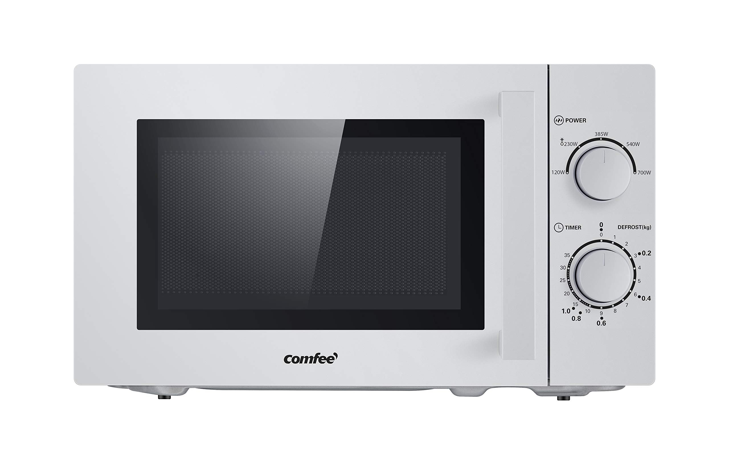 comfee-cmsn-20-si-solo-mikrowelle-20l-700w-silber image 1