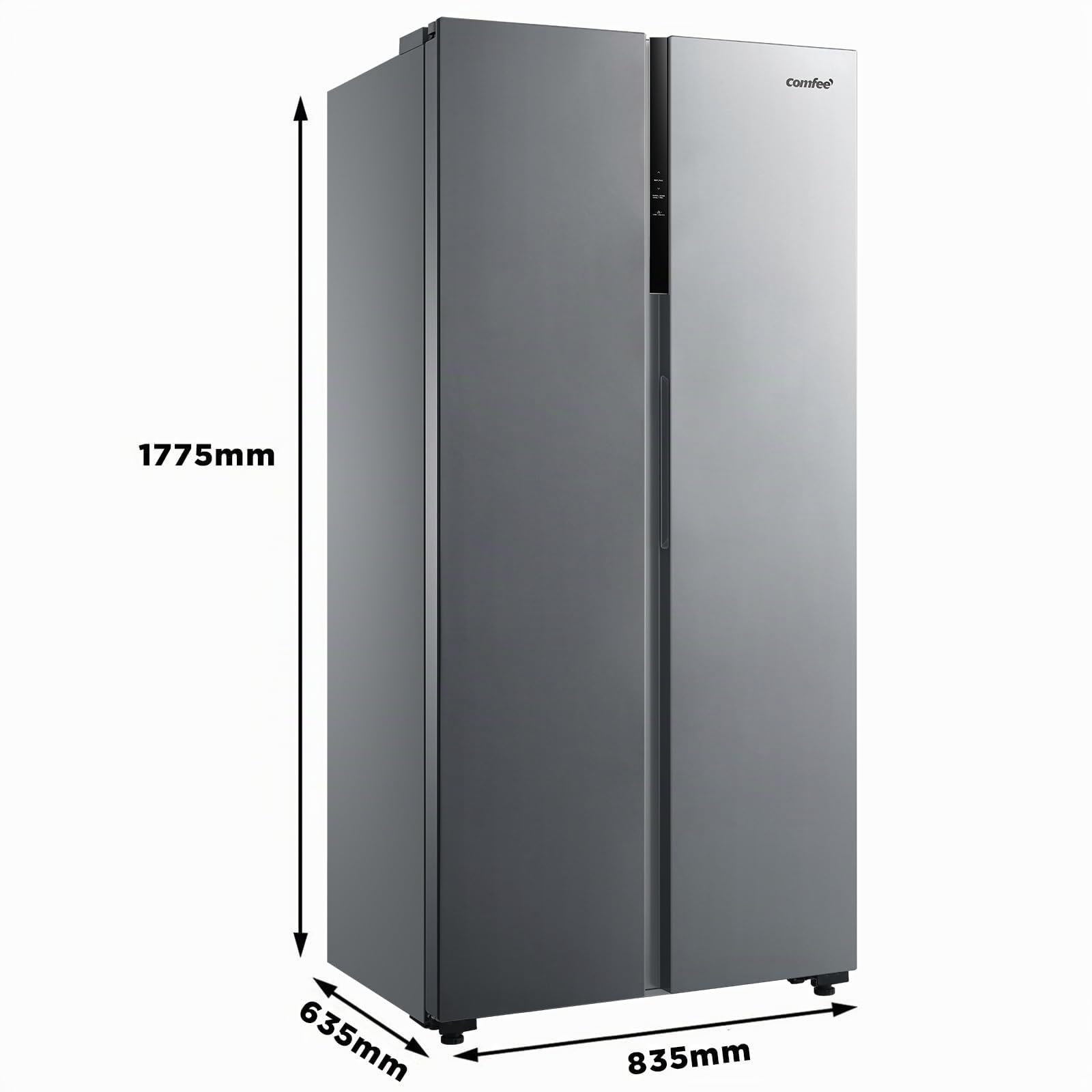 comfee-side-by-side-k-hlschrank-460l-no-frost-inverter image 5