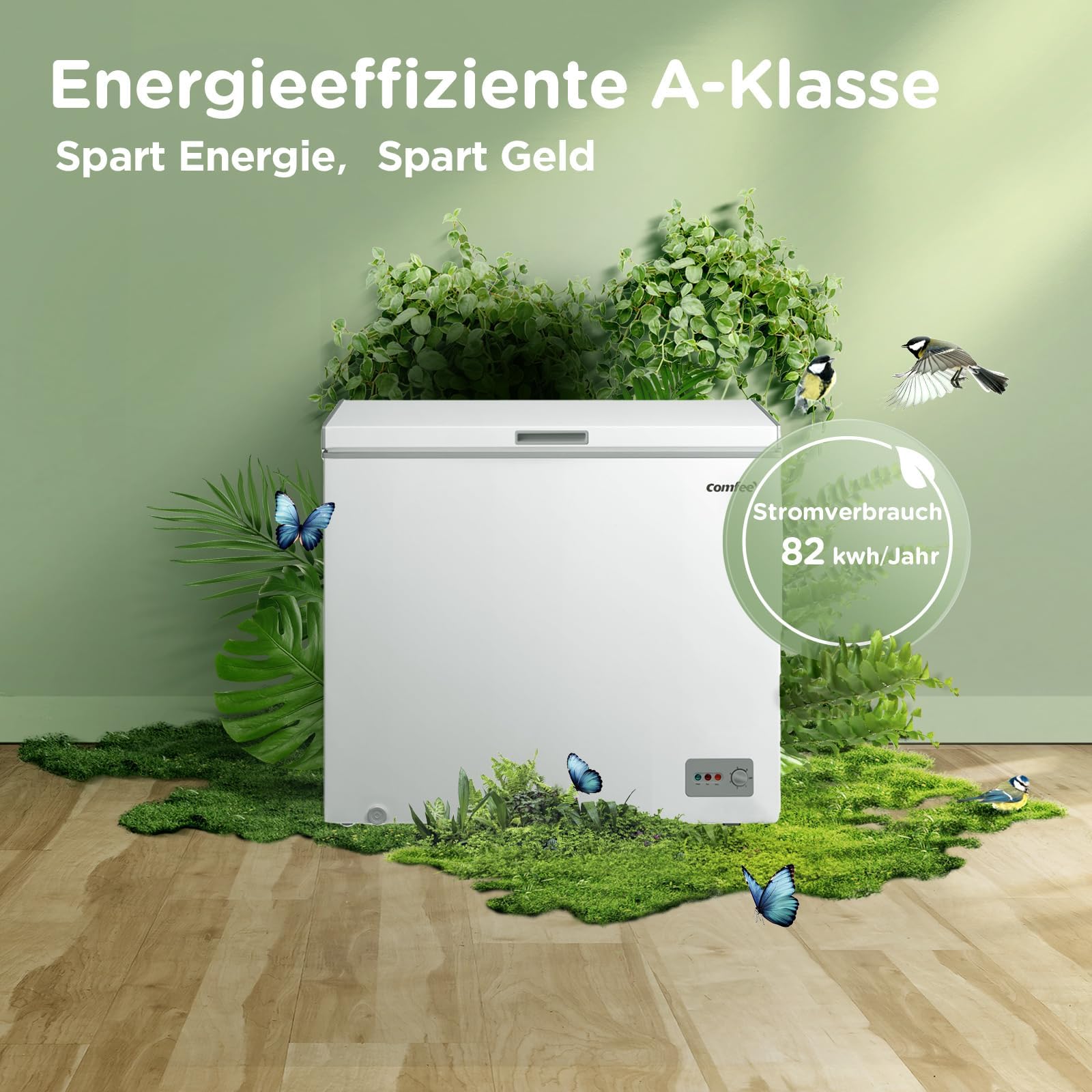 comfee-200l-gefriertruhe-freistehend-energieklasse-a-inverter image 3
