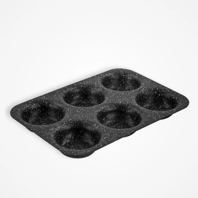 eaziglide-neverstick2-cupcake-form-6-cups image 1