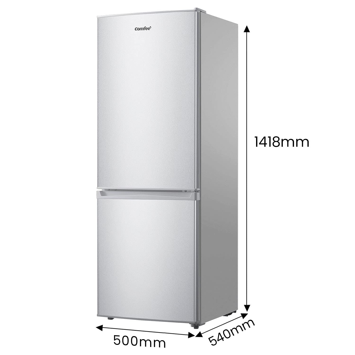 comfee-rcb-series-k-hl-gefrierkombination-rcb170ls2-e-170l-inox image 2