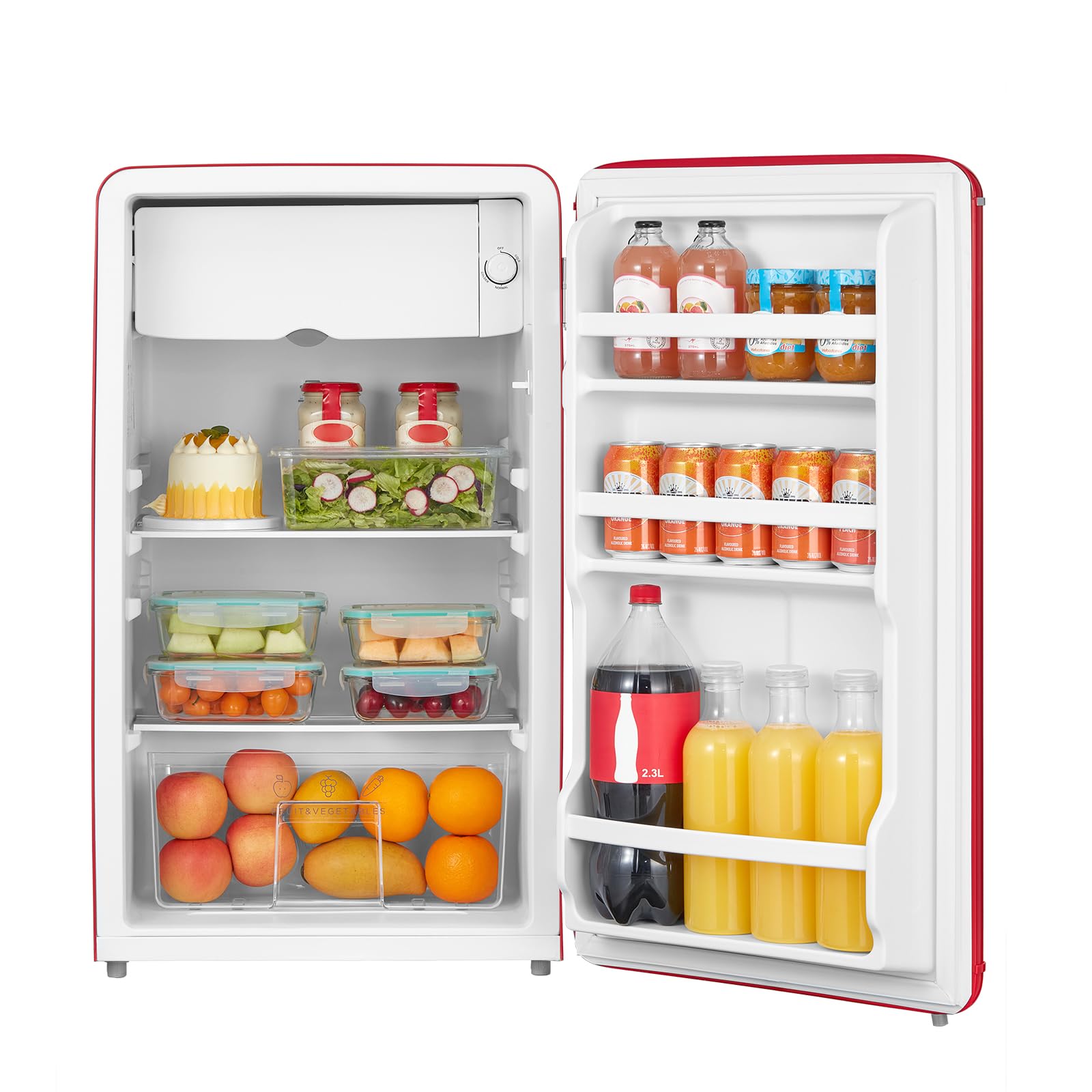 comfee-rcd93re2eurt-e-retro-k-hlschrank-93-l-rot image 3
