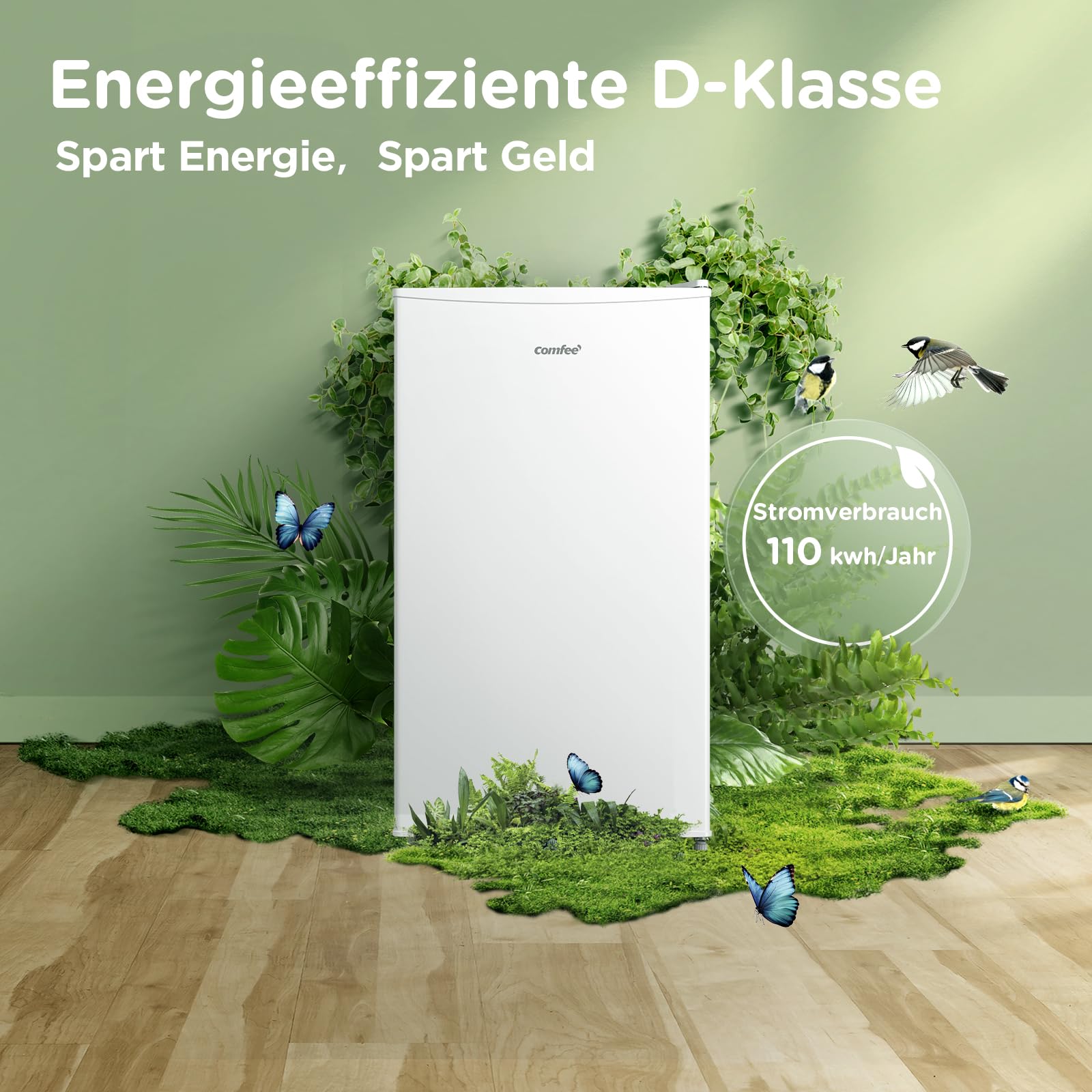 comfee-rcd-k-hlschrank-80l-mit-gefrierfach-eek-d-39db-inverter image 6