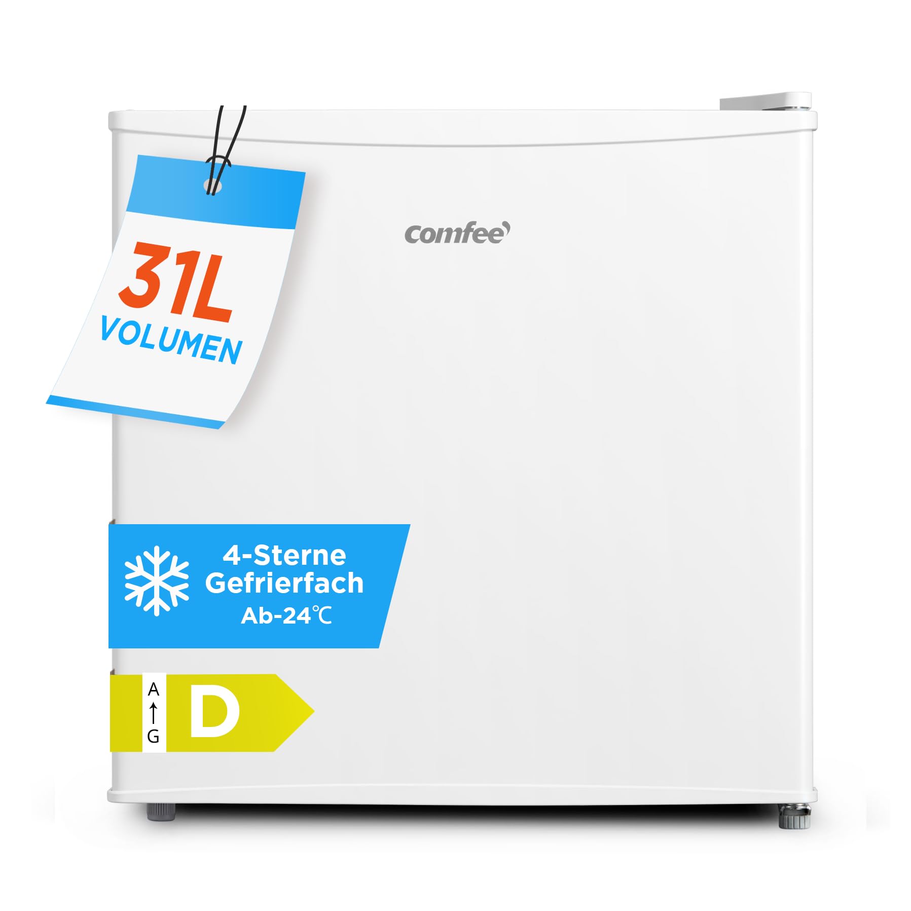 comfee-gefrierschrank-klein-31l-24-c-inverter-39-db image 1