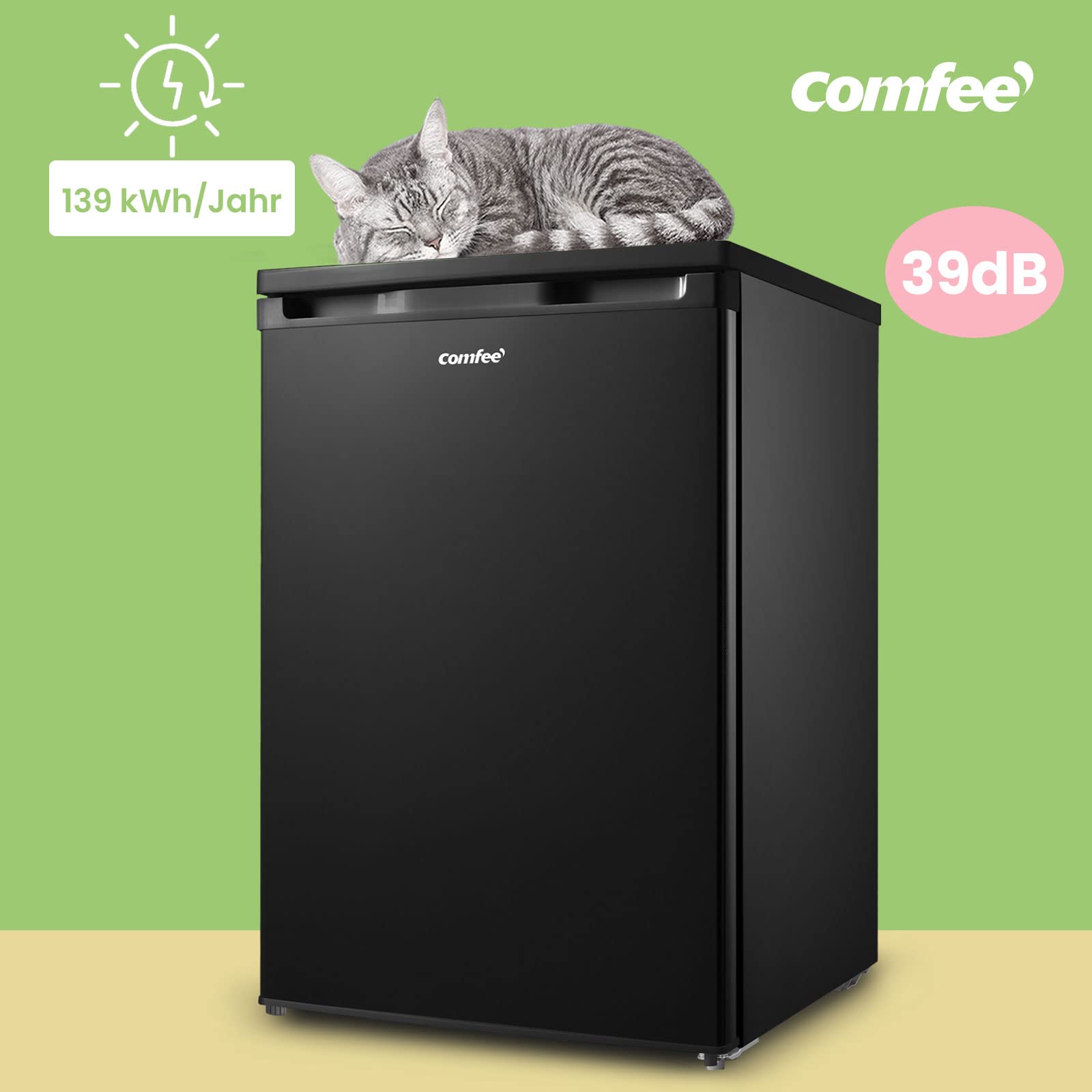 comfee-rcd-series-tischk-hlschrank-rcd141dk2-98l-schwarz-mit-gefrierfach image 6