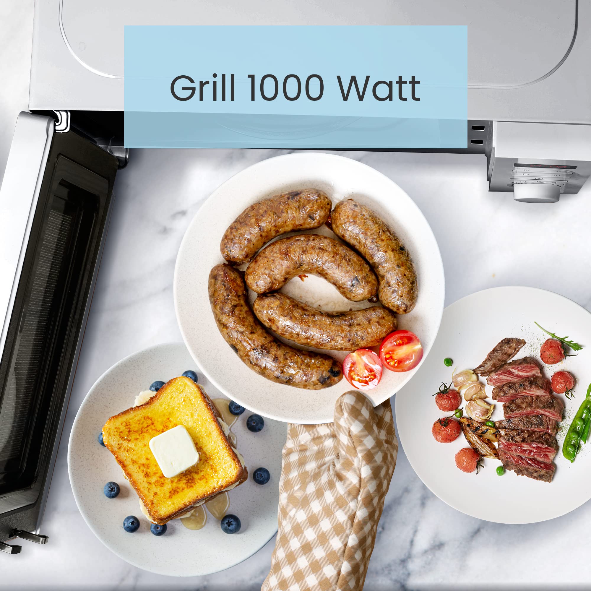 comfee-cmgo-20sf-sdi-mikrowelle-mit-grill-20-l-silber image 3
