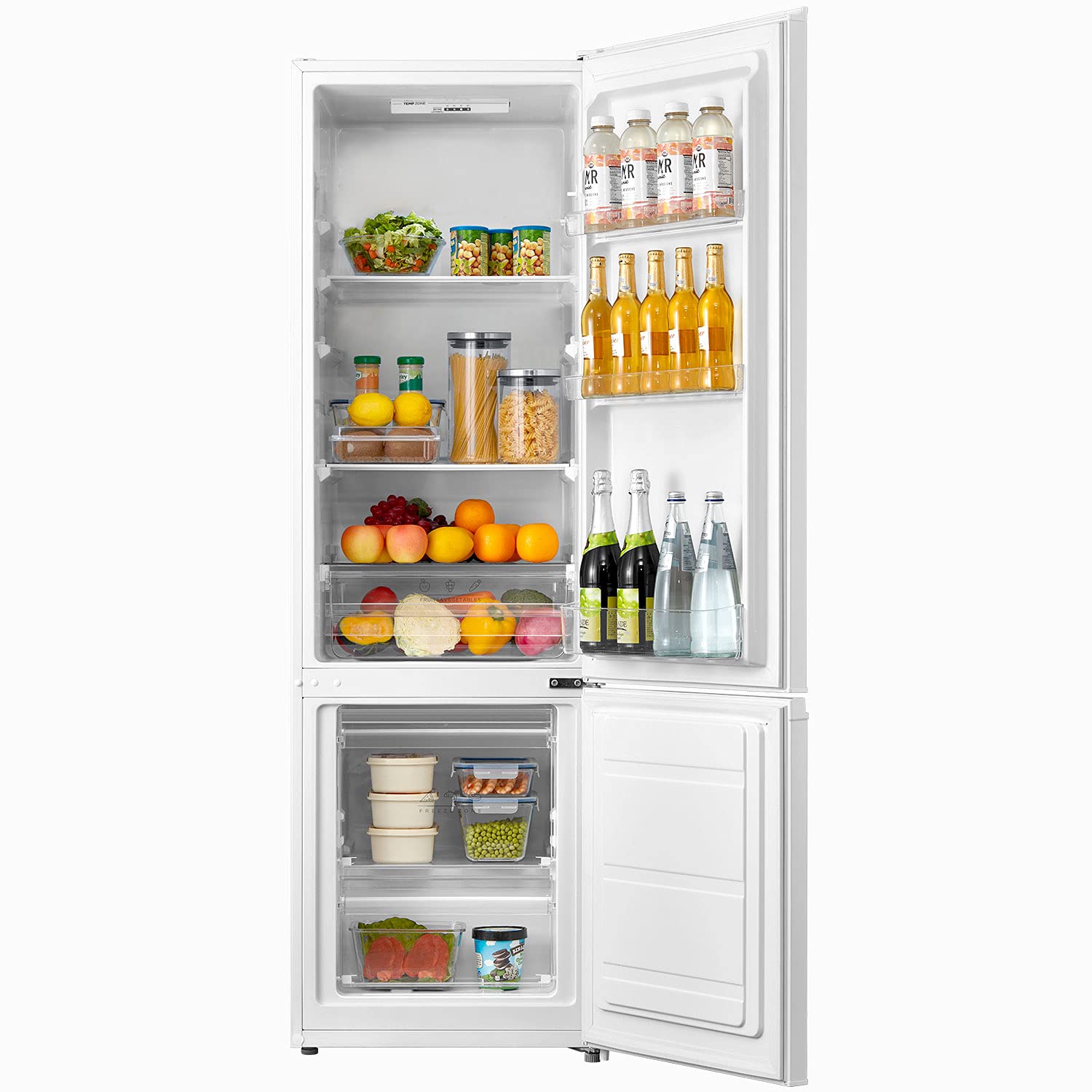 comfee-rcb268wh1-e-k-hl-gefrierkombination-262l-wei image 4