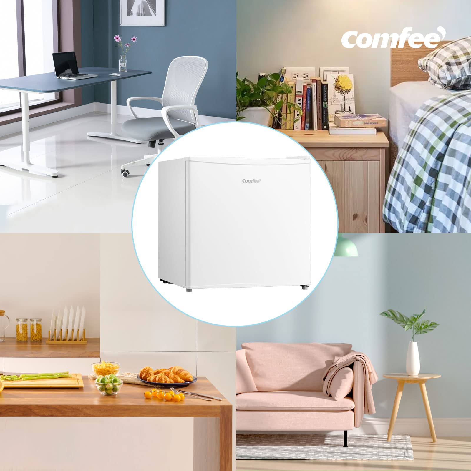 comfee-rcd50wh1-e-mini-k-hlschrank-43l-mit-eisfach-wei image 8