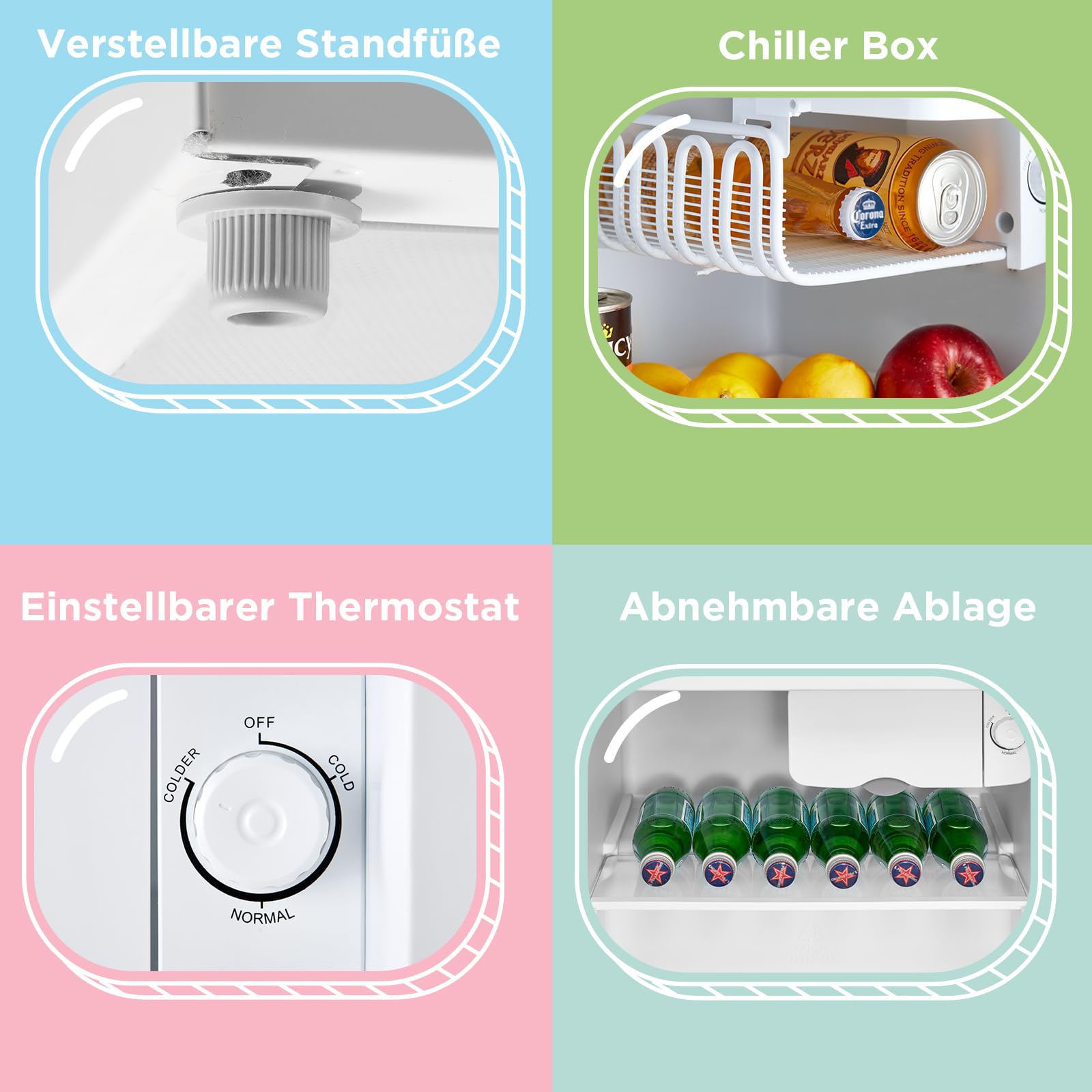 comfee-rcd50wh2eurt-e-mini-k-hlschrank-47l-retro-wei image 3