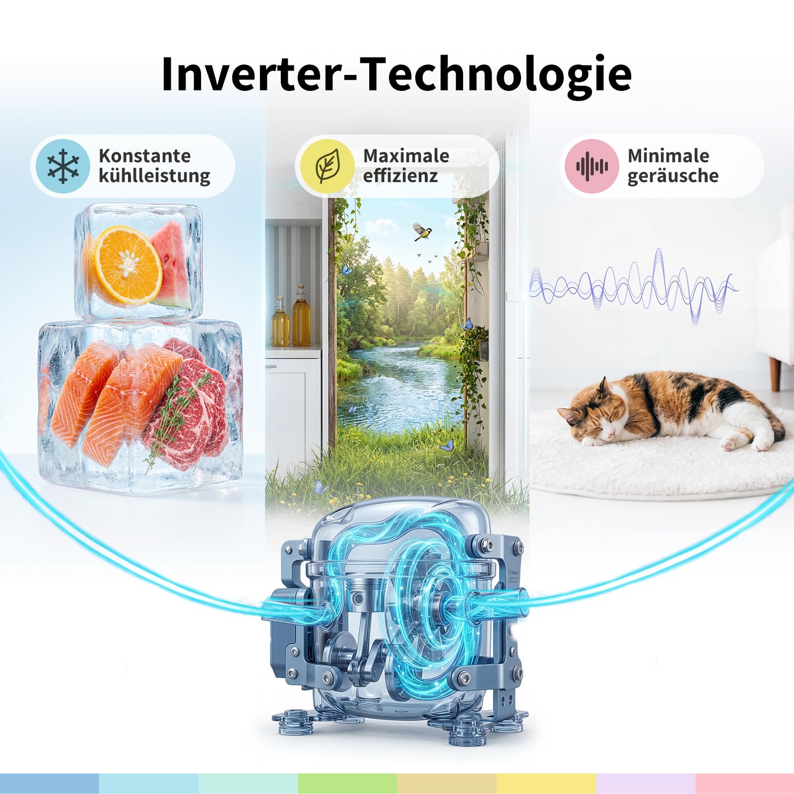 comfee-mini-gefrierschrank-60l-freistehend-inverter image 4