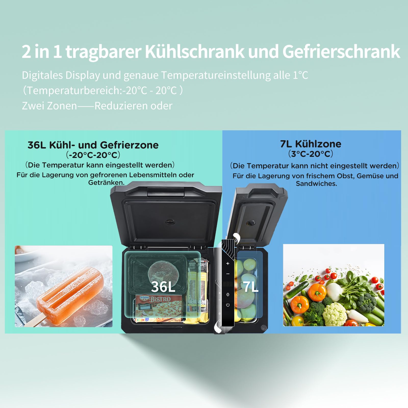 comfee-rcp43ds3-e-43l-kompressor-k-hlbox-dual-zonen image 4