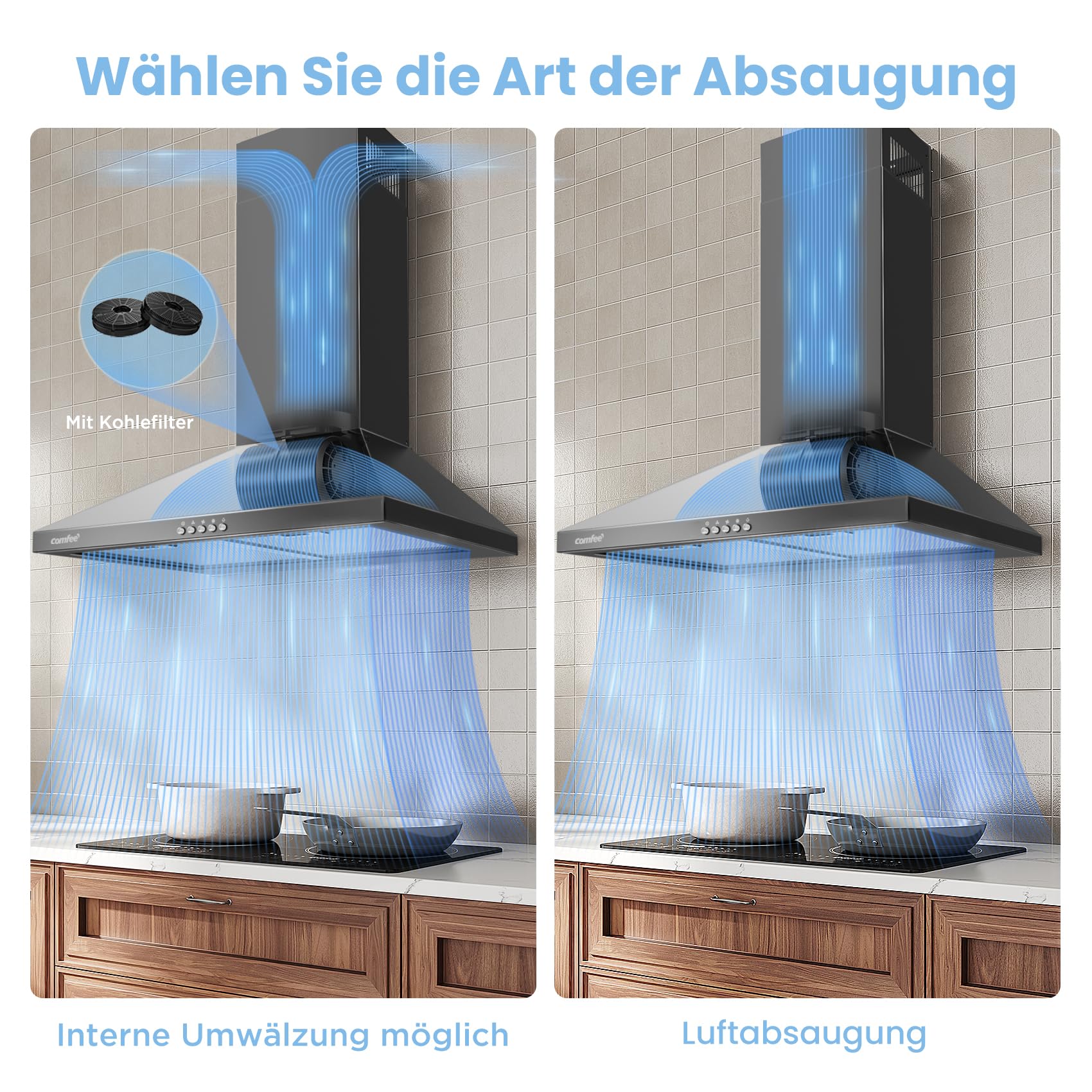 comfee-ch60a17em400b-dunstabzugshaube-60cm-400m-h-edelstahl image 4