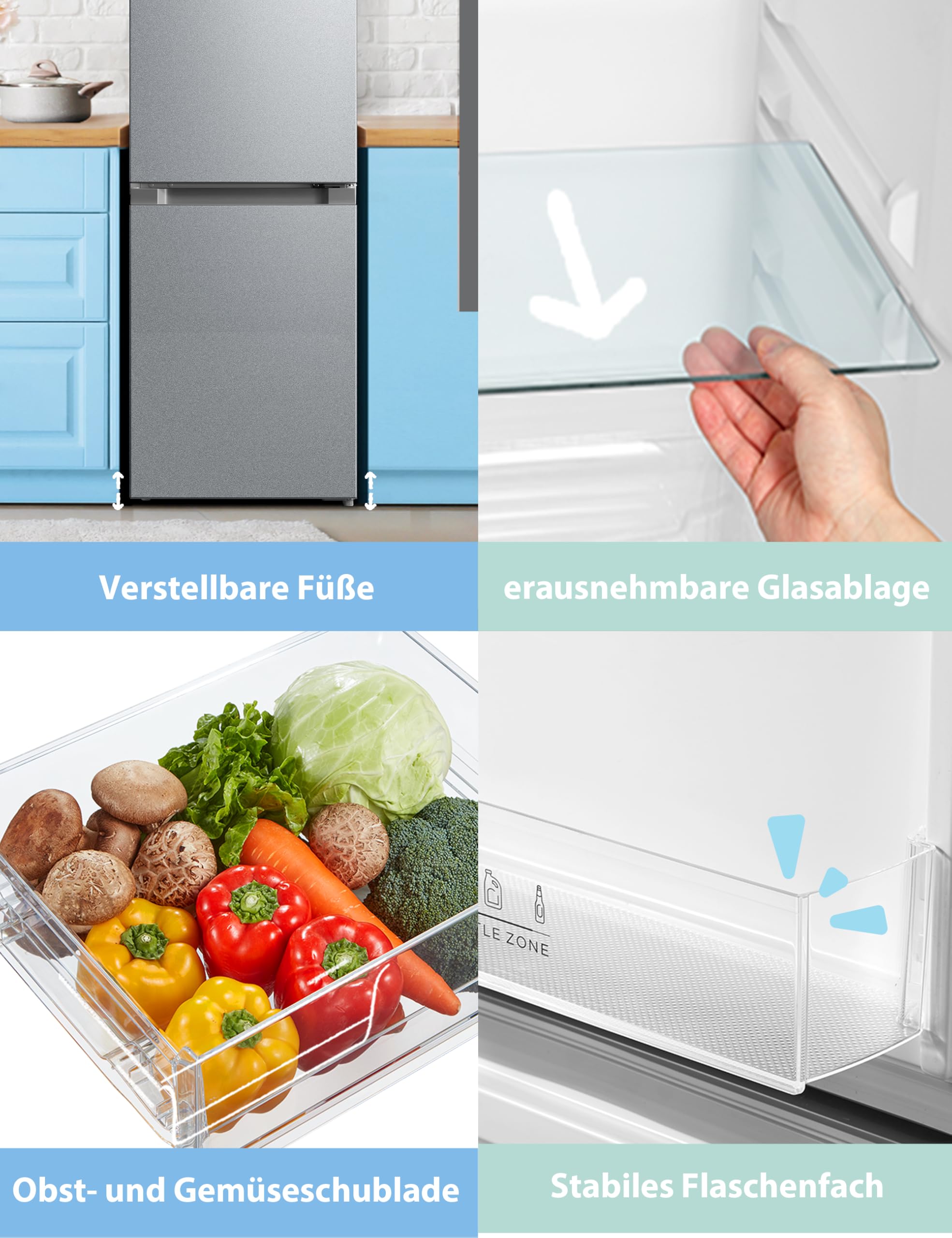 comfee-k-hl-gefrierkombination-174l-150cm-rcb-series image 8