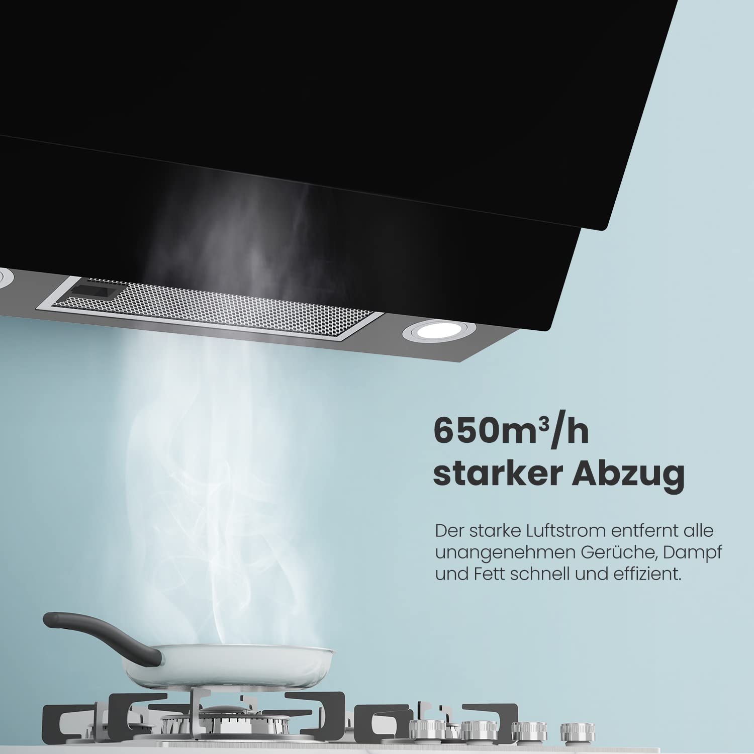 comfee-chk-7-6j72a3b-wandhaube-60-cm-a-650-m-h-glas-schwarz image 2