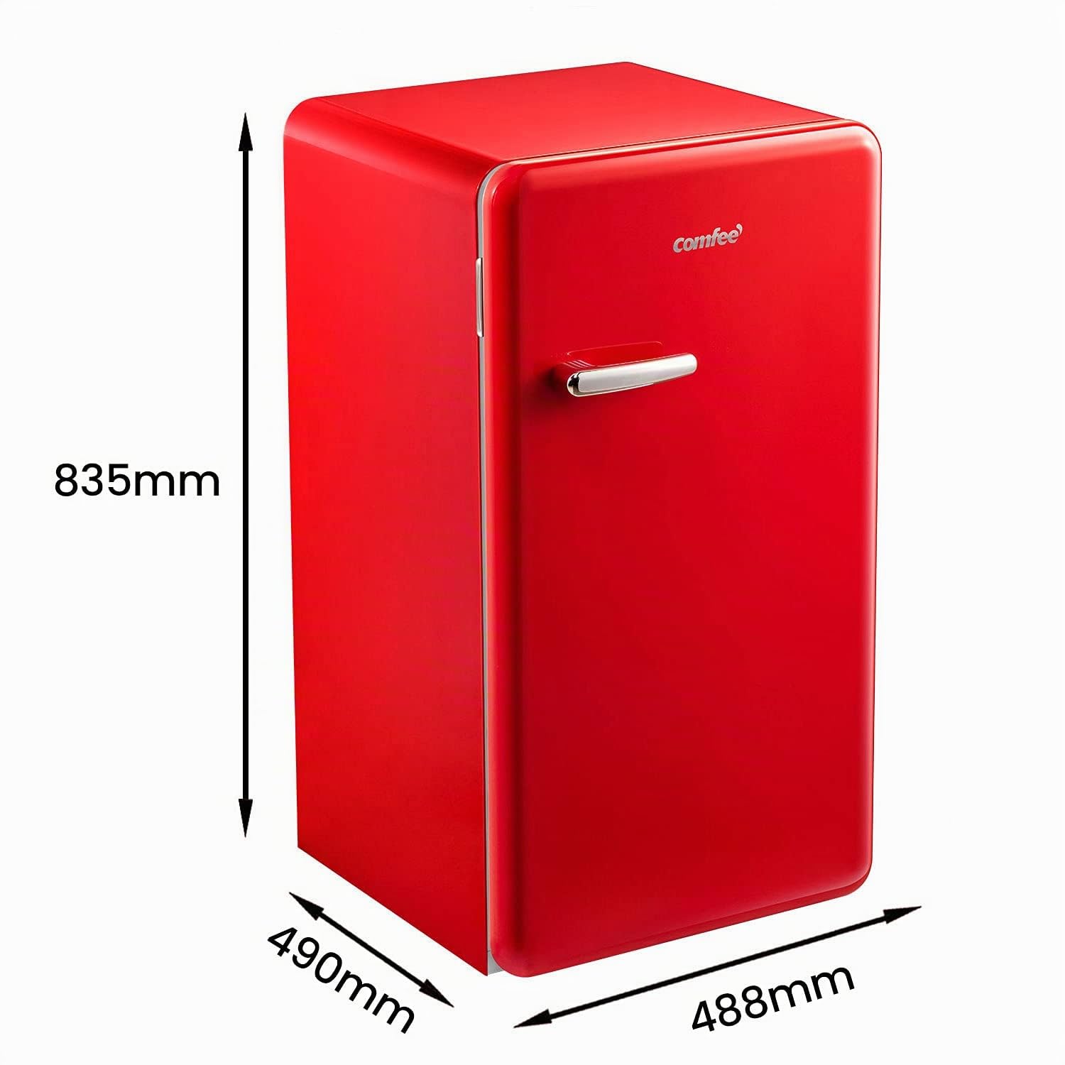 comfee-rcd93re1rt-e-tischk-hlschrank-93l-retro-rot image 2