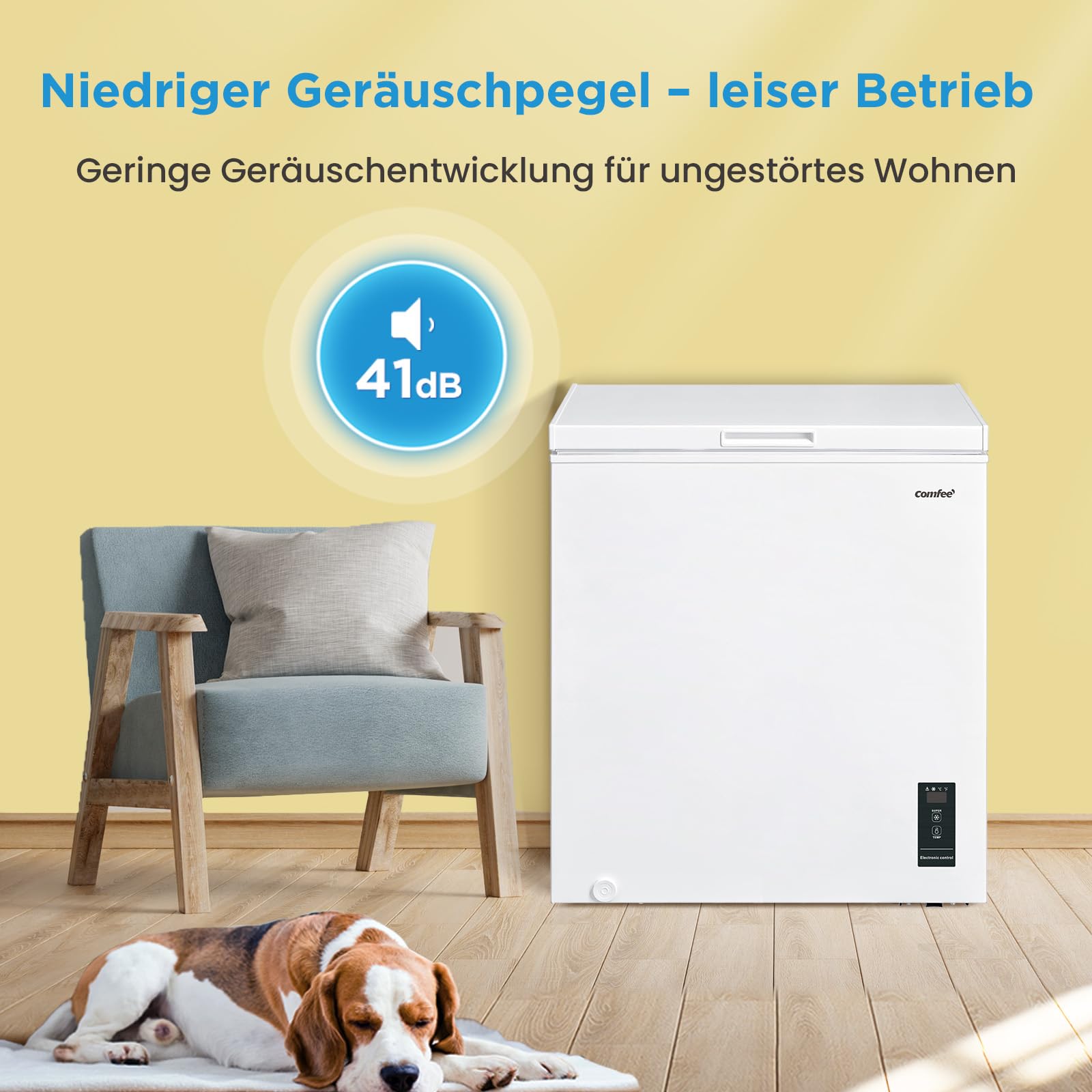 comfee-rcc199wh2-e-gefriertruhe-198-l-wei image 3