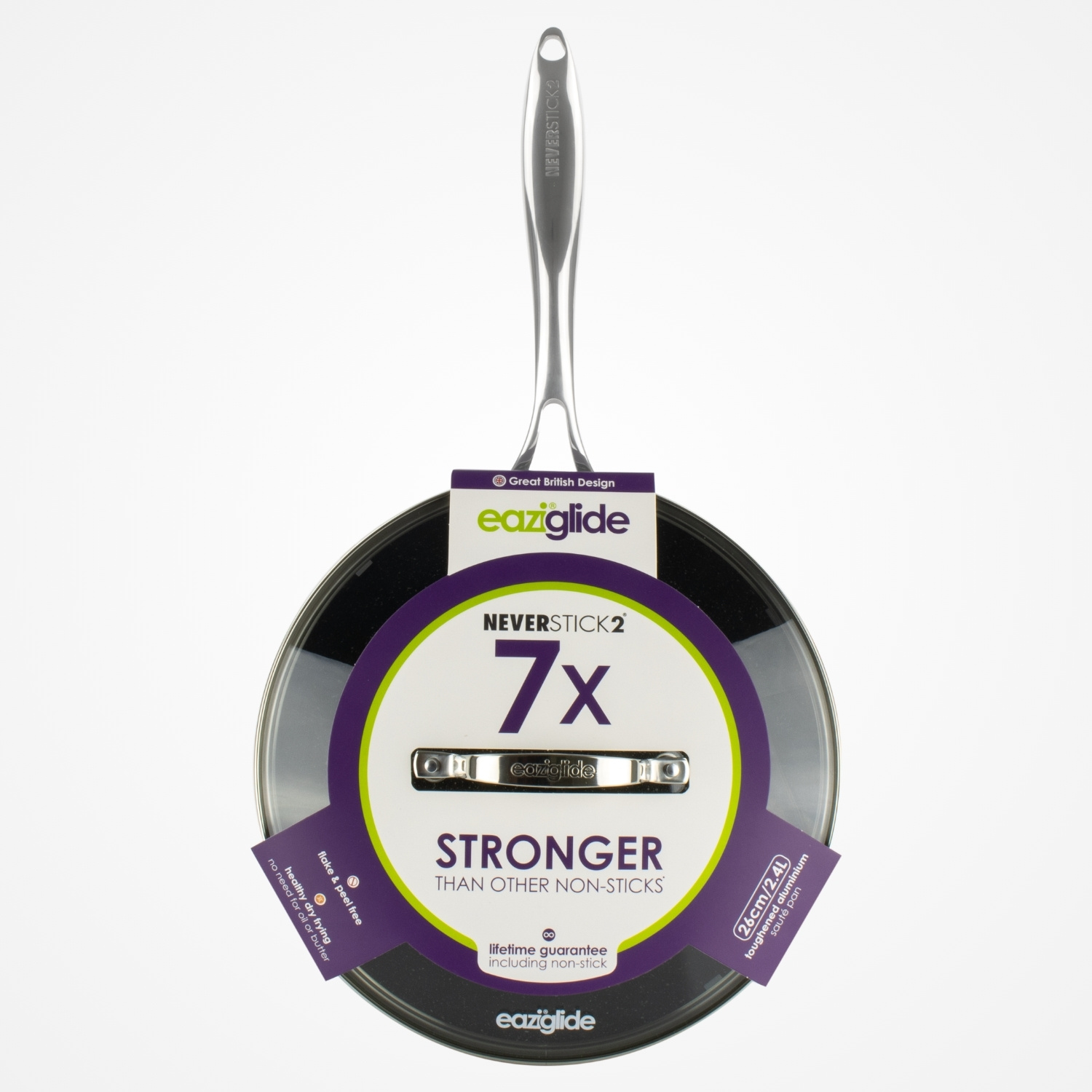 eaziglide-neverstick2-sautepfanne-26-cm-tief-mit-deckel image 5