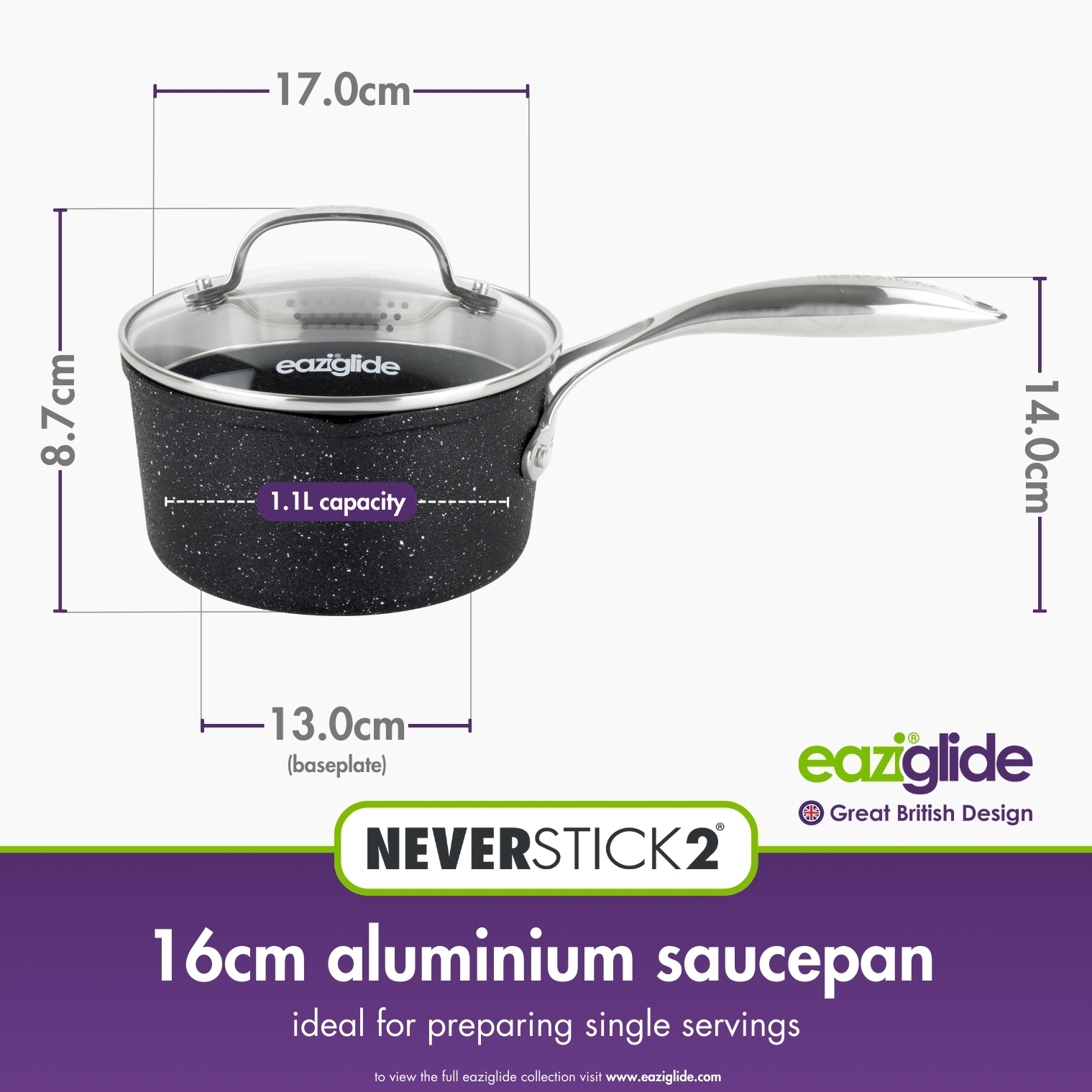 eaziglide-neverstick2-topfset-3-teilig-16-18-20-cm image 6