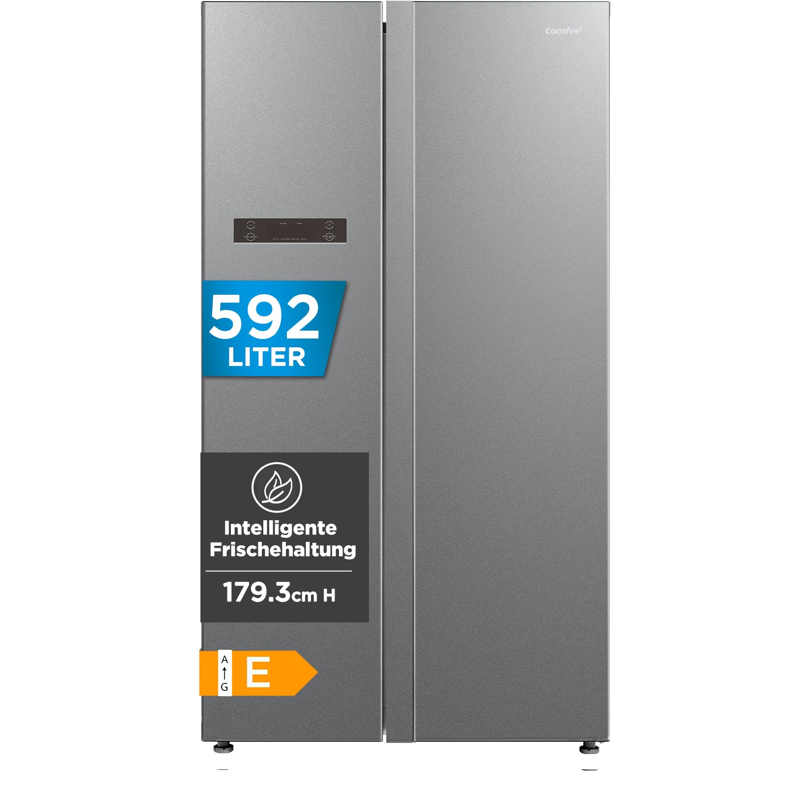 comfee-side-by-side-k-hlschrank-592-l-no-frost-35-db-inverter image 1