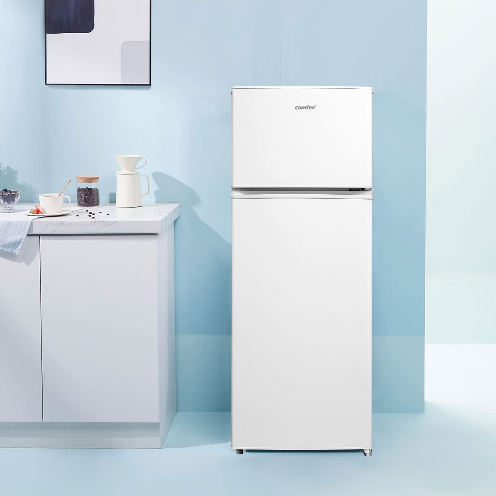 comfee-rct284wh2-k-hl-gefrierkombination-204-l-143-cm-wei image 7