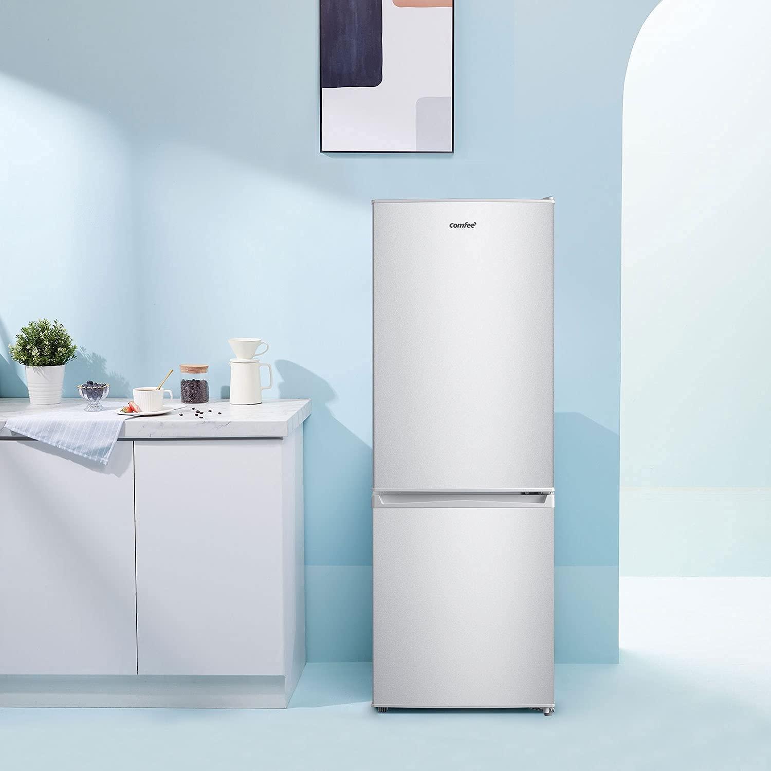 comfee-rcb-series-k-hl-gefrierkombination-rcb170ls2-e-170l-inox image 7