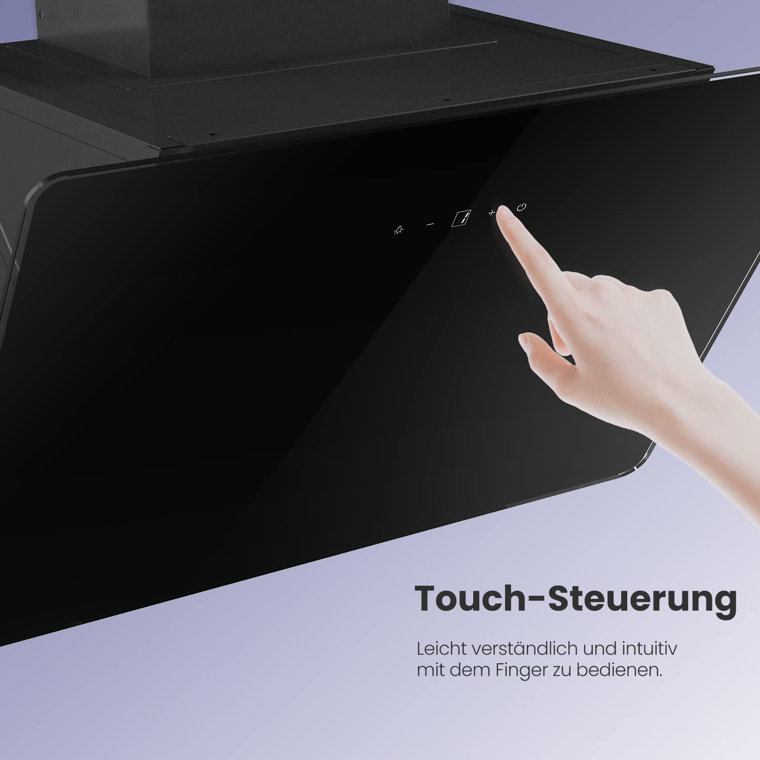 comfee-chk-7-6j64a1-dunstabzugshaube-60cm-glas-600m-h-touch image 3