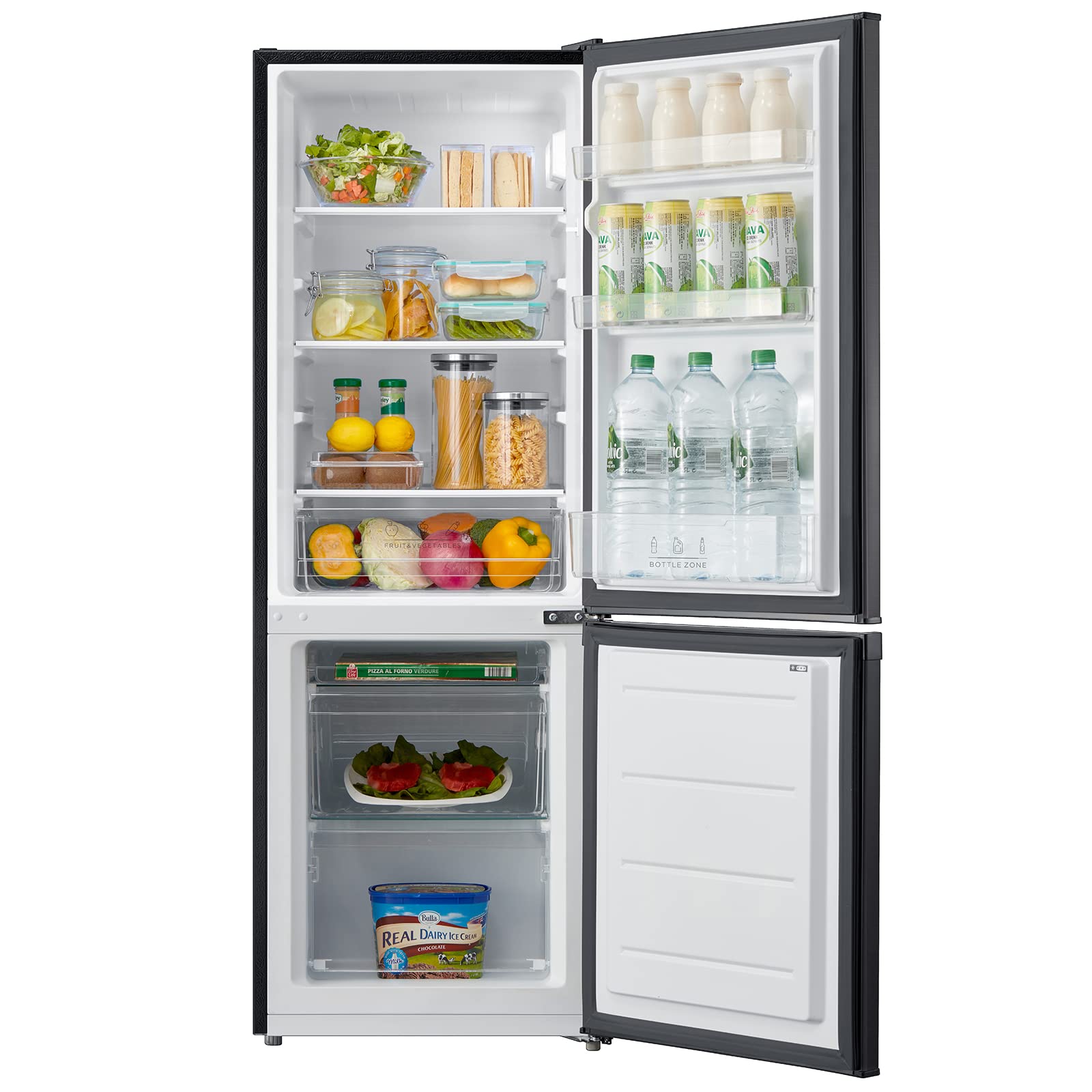 comfee-rcb232dx1-k-hl-gefrierkombination-170-l-low-frost-dark-inox image 3