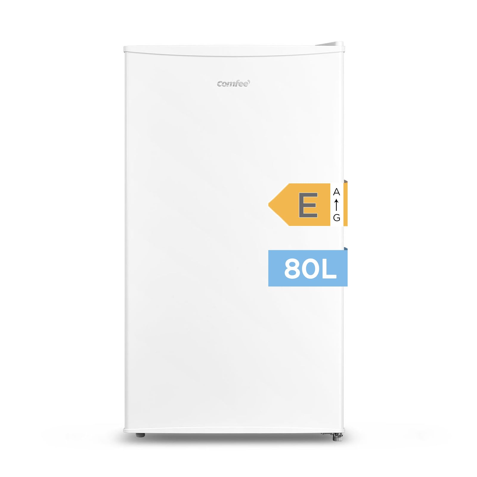 comfee-rcd80wh2-e-tischk-hlschrank-80l-mit-4-sterne-gefrierfach-wei image 1