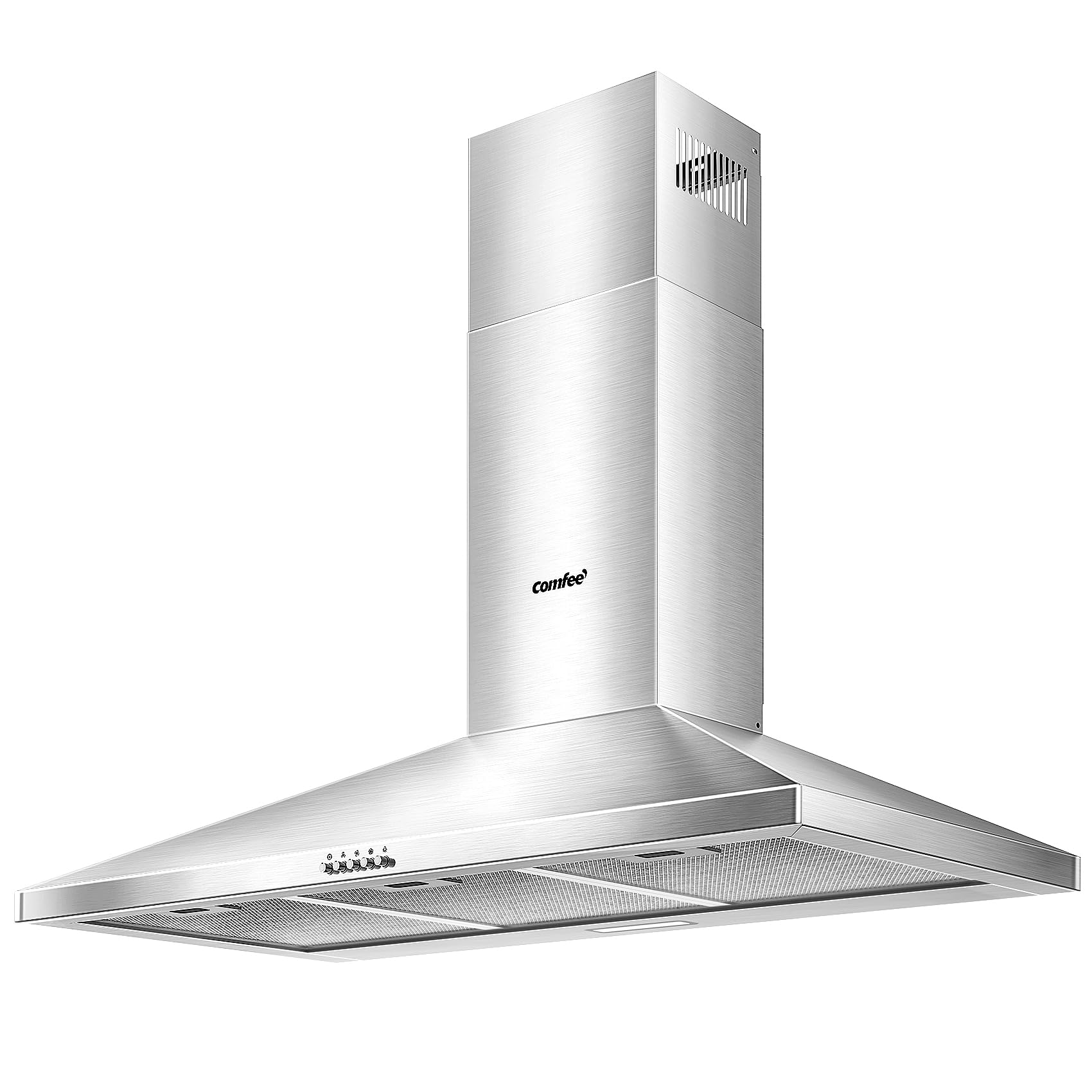 comfee-pyra17ss-90-dunstabzugshaube-90-cm-edelstahl-320-m-h image 2