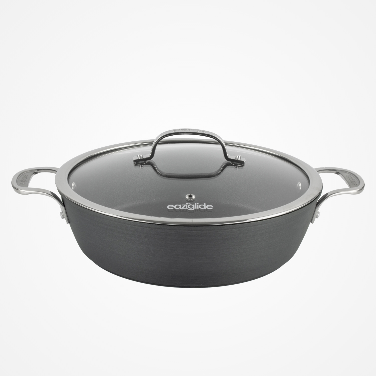 eaziglide-neverstick3-professional-flache-kasserolle-28-cm image 3